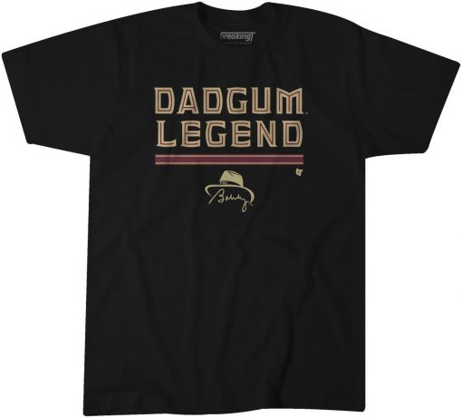 bobby bowden dadgum legend shirt