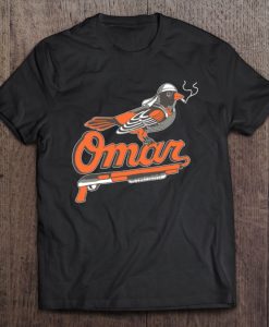 omar the wire baltimore orioles shirt