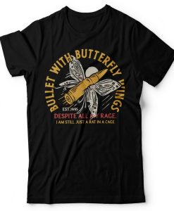 Bullet with Butterfly Wings T Shirt