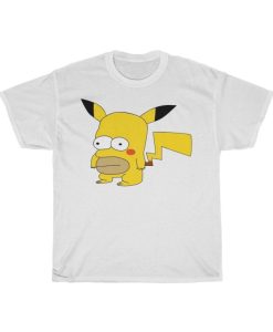 Homer Pikachu Funny T-Shirt