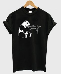 Machine Gun Panda T shirt