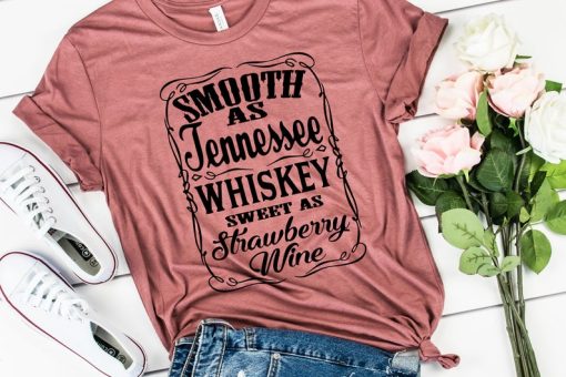 Tennessee Whiskey Strawberry Wine Shirt