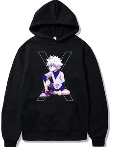 Hunter X Hunter Killua Zoldyck Cosplay Costume Hoodie