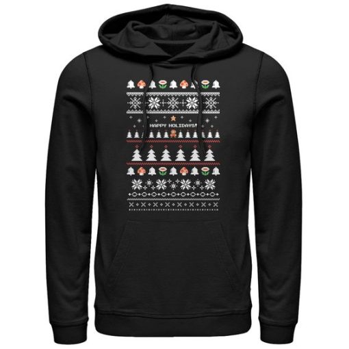 Nintendo Ugly Mario Holiday Christmas Hoodie