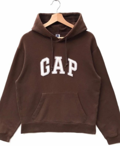 brown gap hoodie