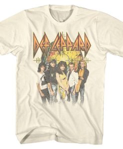 Def Leppard band T-shirt dx23