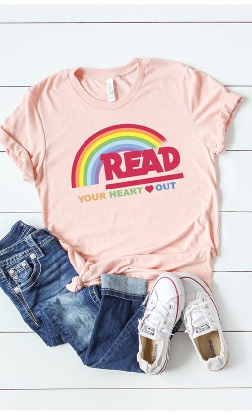 Super cute READ your heart out T-shirt