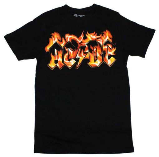 ACDC Flames T-Shirt