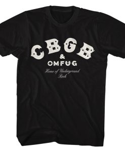 CBGB Home of Underground Rock Logo T-Shirt