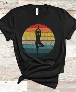 Retro Yoga T-Shirt