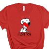 Snoopy Valentines T-Shirt