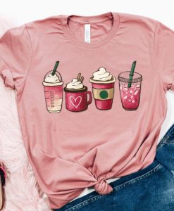 Valentine Coffee Heart Shirt