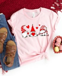 Valentine Gnomes Hearts Shirt