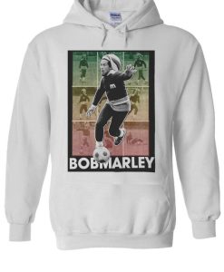 Bob Marley Playing Football Soccer Hoodie