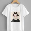 Figure Print Tee T-Shirt