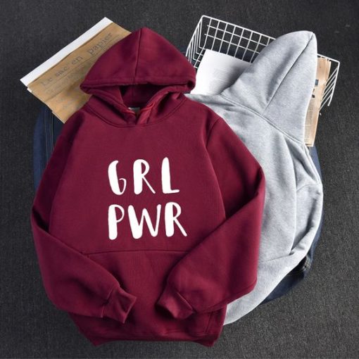 Girl Power Ever Casual Warm Hoodie