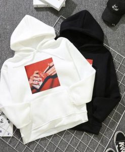 Harajuku fashion smokes hoodie