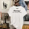 Hooray! it's music day t-shirt