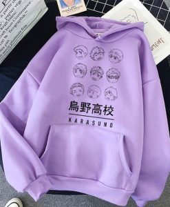 Japanischen Anime Haikyuu Karasuno Hoodies