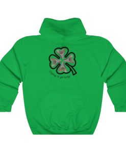 Megalodon Tooth Shamrock Hoodie