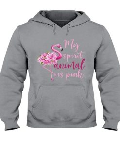 My Spirit Animal Is Pink Flamingo Trending Hoodie