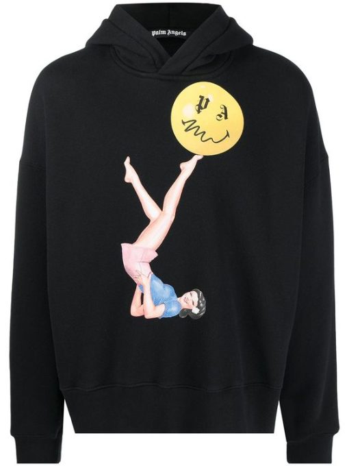 Palm Angels Juggler Pin Up hoodie