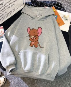 Women Cute Laughing Jerry Hoodie