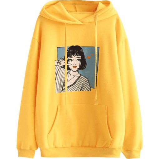 Women Graphic Hoodie