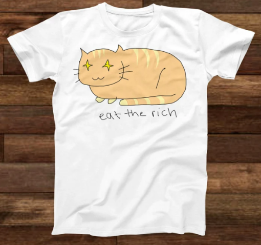 Eat The Rich Novelty T-shirt