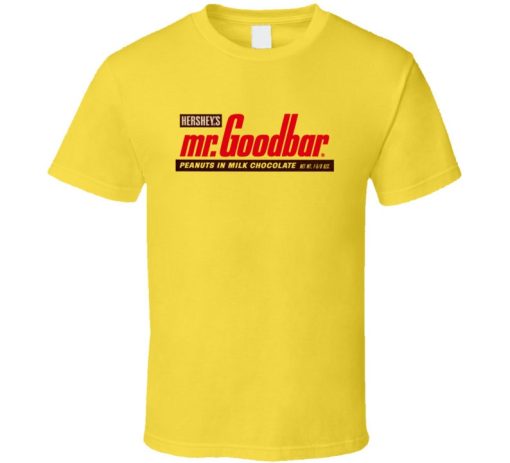 Mr. Goodbar Chocolate Candy Snack Gift T Shirt