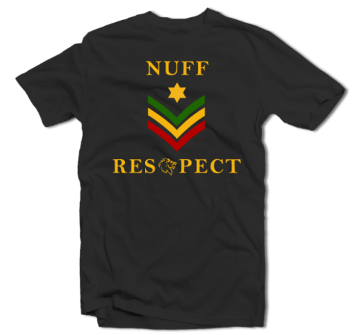 Nuff Respect Reggae T-shirt