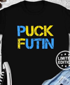 Puck Futin Stand with Ukraine T-shirt