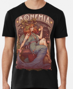 Art Nouveau BOHEMIA T-shirt