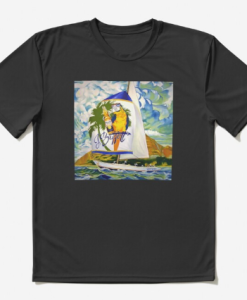 Parrot head Beach T-shirt