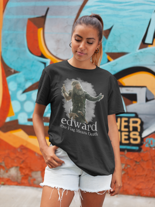 Team Edward Blackbeard Our Flag Means Death T-shirt