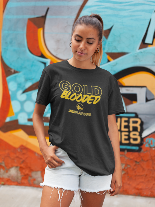 gold blooded warriors T-shirt