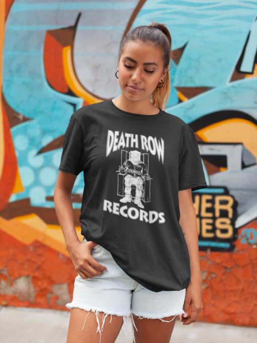 Death Row Records White Logo T-Shirt