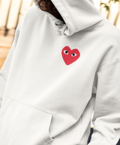 Heart Comme Des Garcons Hoodie