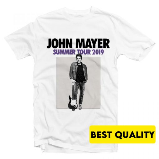 John Mayer Summer Tour 2019 T-shirt