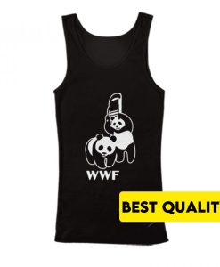 WWF Panda Bear Wrestling Tank Top