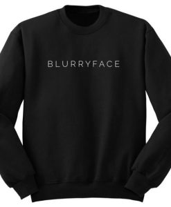 BLURRYFACE SWEATSHIRT S037