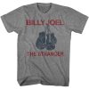 Billy Joel The Stranger Heather Adult T-Shirt