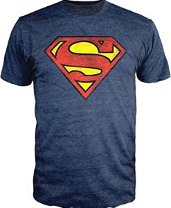 DC Comic Distressed Superman Logo T-Shirt