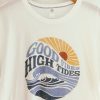 GOOD VIBES HIGH TIDES T-SHIRT G07