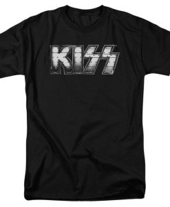 Kiss Heavy Metal Style Logo T-Shirt