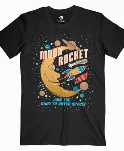 MOON ROCKET T-SHIRT G07