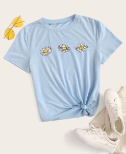 THREE FLOWERS T-SHIRT G07