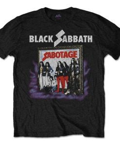 black sabbath Sabotage Vintage T-shirt