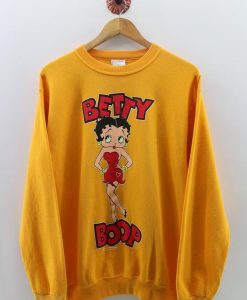 BETTY BOOP SEXY BETTY SWEATSHIRT S037