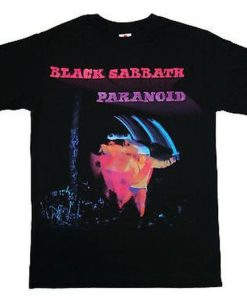 BLACK SABBATH PARANOID MOTIONS T-SHIRT S037